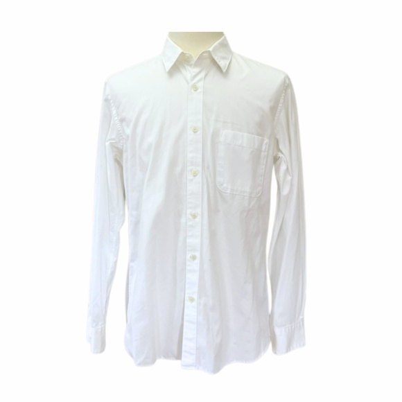 MUJI | Men’s White Cotton Broadcloth Shirt – Size S - Picture 2 of 11